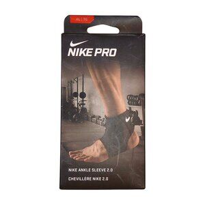 Nike Pro Ankle Sleeve 2.0 XL Compression Lightweight Support NIB